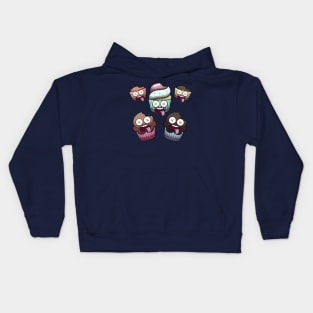 Zombie Cupcakes Kids Hoodie